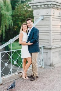 Boston Film Wedding photographer, Boston public garden engagement session, Catherine Threlkeld Photography