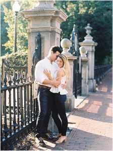 Boston Film Wedding photographer, Boston public garden engagement session, Catherine Threlkeld Photography