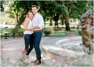 Boston Film Wedding photographer, Boston public garden engagement session, Catherine Threlkeld Photography