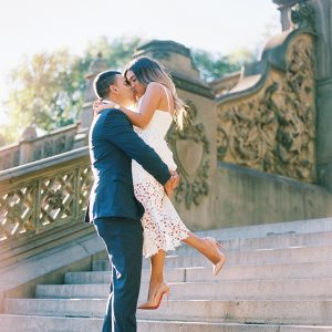 bethesda terrace engagement session