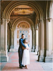 bethesda terrace engagement session