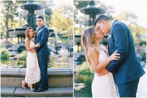 bethesda terrace engagement session