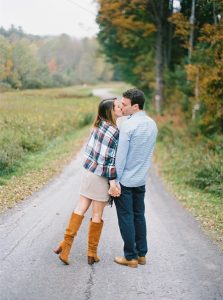 berkshires engagement session