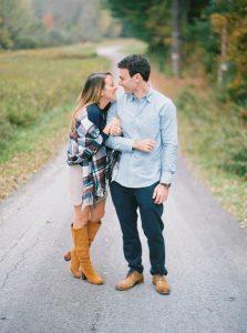 berkshires engagement session