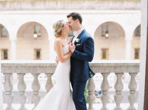 Boston Public Library wedding