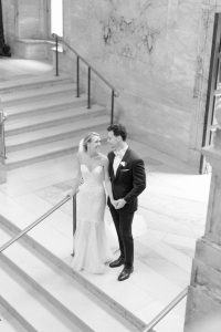 Boston Public Library wedding