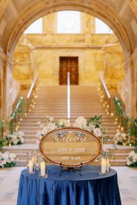 Boston Public Library wedding