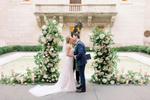 Boston Public Library wedding