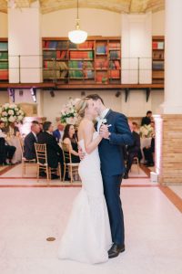 Boston Public Library wedding