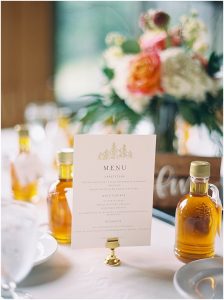 maple syrup wedding favors