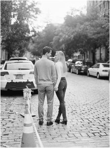 new york city engagement session
