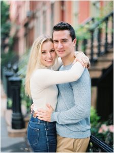 new york city engagement session