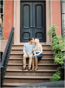 new york city engagement session