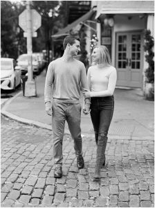 new york city engagement session