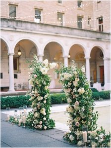 Boston wedding at the Public Library