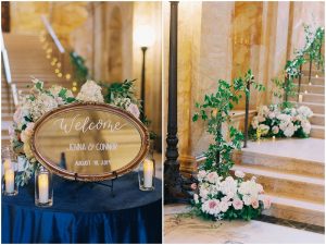 Boston wedding at the Public Library