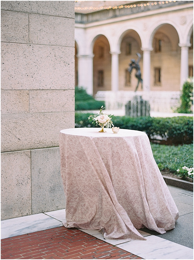 Boston wedding at the Public Library