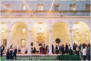 Boston wedding at the Public Library