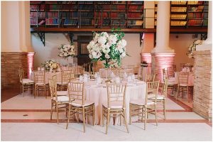 Boston wedding at the Public Library