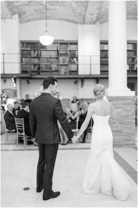 Boston Public Library wedding