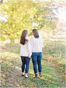 lesbian engagement photos