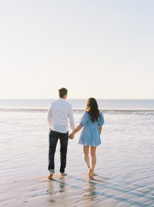 Gloucester Beach engagement session