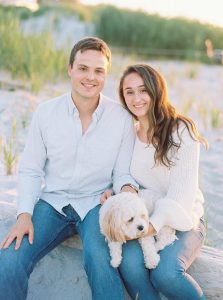Gloucester beach engagement session