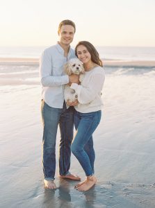 Gloucester beach engagement session