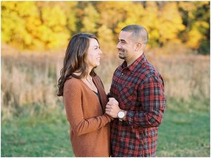 fall engagement session