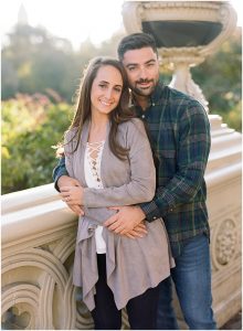 Bow bridge engagement session