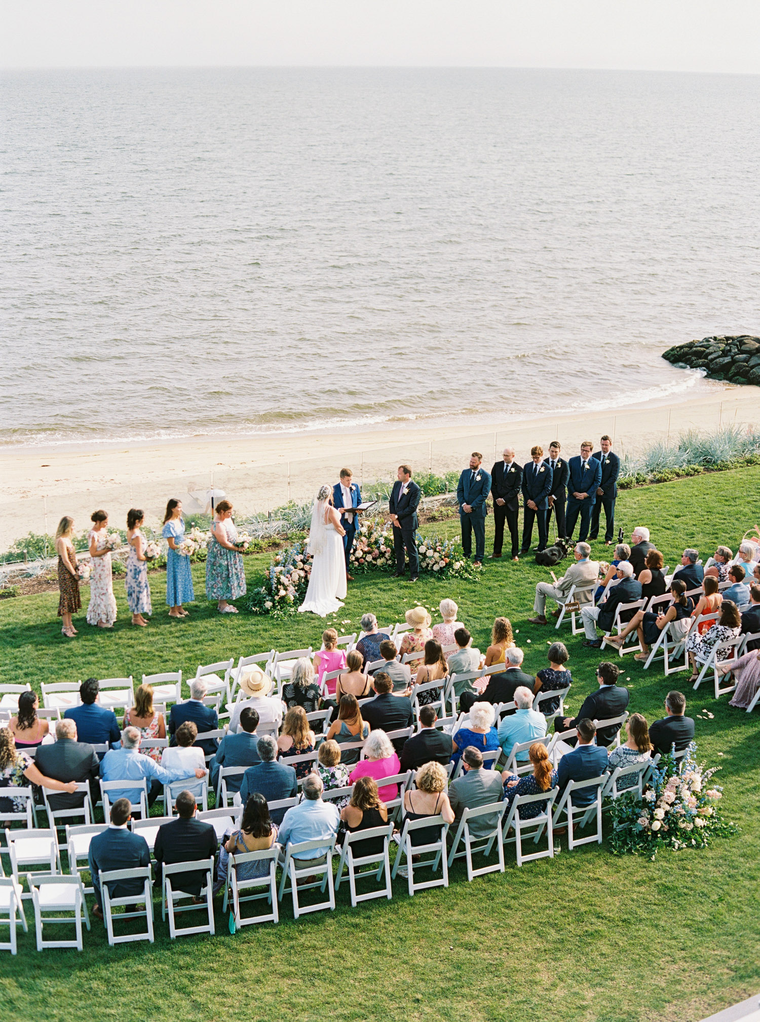 outdoor wedding ceremony Cape Cod